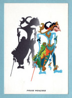 CP Illustrateurs - Figure Princière - Marionnette De Bali - Théâtre Wayang - Publicité Fraysse - Contemporanea (a Partire Dal 1950)