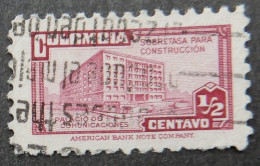 Colombia 1945 (1b) Palacio De Comunicaciones Sobretasa Para Construccion - Colombia