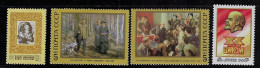 RUSSIA 1987 SCOTT #5530,5538,5549,5550 MH - Unused Stamps