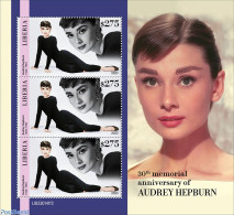 Liberia 2023 Audrey Hepburn, Mint NH, Performance Art - Movie Stars - Actors