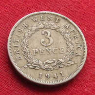 British West Africa 3 Pence 1941 H Brits Afrika Afrique Britannique Britanica  W ºº - Autres – Afrique