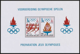 België BL 53 - Sport - Olympische Spelen 1980 - Lake Placid - MNH - 1961-2001