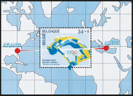 België BL 72 - Sport - 100j. Moderne Olympische Spelen - Atlanta - Hoogspringen - Saut En Hauteur - 1961-2001