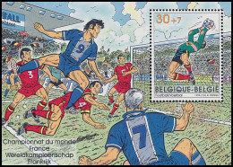 België BL 76 - Sport - Wereldkampioenschap Voetbal In Frankrijk - Football - Championnat Du Monde En France (2762) - MNH - 1961-2001