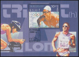 België BL 86 - Sport - Olympische Spelen - Sydney 2000 - Triatlon - 1961-2001