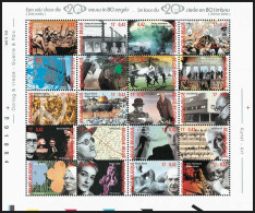 België BL 87 - Een Reis Door De 20e Eeuw In 80 Zegels - Deel 2 - Le Tour Du 20è. Siècle - Oorlog, Vrede (2943/62) - MNH - 1961-2001