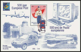 België BL 91 - Belgica 2001 - De Post Vandaag - La Poste Aujourd'hui - (3001) - 1961-2001