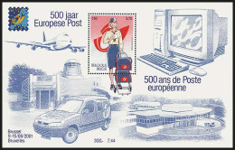 België BL 91 - Belgica 2001 - De Post Vandaag - La Poste Aujourd'hui - (3001) - MNH - 1961-2001