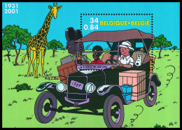 België BL 93 - Kuifje In Afrika - Gemeens. Uitgifte Met Congo - Strips - BD - Tintin Au Congo - Comics (3049) - 1961-2001