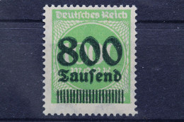 Deutsches Reich, MiNr. 308 PF II, Postfrisch, Geprüft Infla - Abarten & Kuriositäten