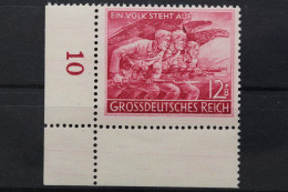 Deutsches Reich, MiNr. 908 PF VI, Postfrisch, Altsignatur - Plaatfouten & Curiosa