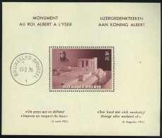 België BL8 ** - Gedenkteken Koning Albert I - SUP - 1924-1960