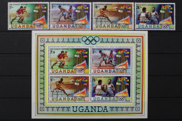 Uganda, MiNr. 286-289, Block 25, Postfrisch - Uganda (1962-...)