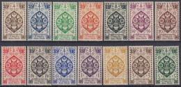 TIMBRE INDE SERIE COMPLETE N° 217/230 NEUFS * GOMME LEGERE TRACE DE CHARNIERE - Nuovi