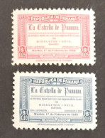 PANAMA YT PA 124/125 NEUFS**MNH "JOURNAL LA ESTRELLA" ANNÉE 1953 - Panamá