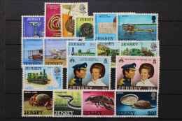 Jersey, MiNr. 77-94 Jahrgang 1973, Postfrisch - Jersey