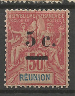 REUNION N° 53 NEUF** LUXE SANS CHARNIERE / Hingeless / MNH - Nuevos