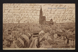 Strassburg, Stadtansicht Mit Münster - Elsass