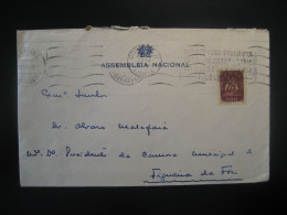 LISBOA 1951 To Figueira Da Foz Cancel Cover PORTUGAL - Briefe U. Dokumente