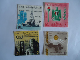 EGYPT MNH 4  STAMPS ANNIVERSARIES - Other & Unclassified