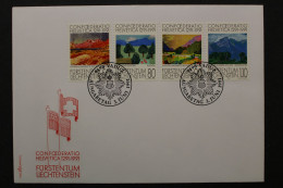 Liechtenstein, MiNr. 1016-1019, FDC - FDC