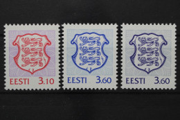 Estland, MiNr. 314-315, 3 Werte, Postfrisch - Estland