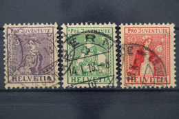 Schweiz, MiNr. 133-135, Gestempelt - Unused Stamps