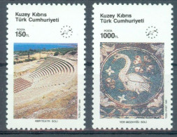 TURKISH CYPRUS 1990 - Michel Nr. 283/284 - MNH ** - European Year Of Tourism - Neufs