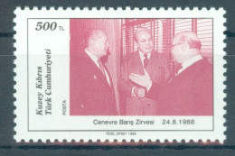 TURKISH CYPRUS 1989 - Michel Nr. 251 - MNH ** - Geneva Peace Conference For Cyprus - Unused Stamps