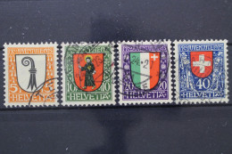 Schweiz, MiNr. 185-188, Gestempelt - Unused Stamps