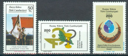 TURKISH CYPRUS 1987 - Michel Nr. 211/213 - MNH **  - Neufs