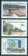 TURKISH CYPRUS 1986 - Michel Nr. 192/194 - MNH ** - Development Projects - Neufs