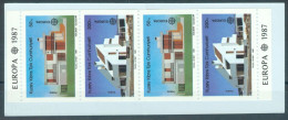 TURKISH CYPRUS 1987 - Michel Nr. MH1 - MNH ** - EUROPA/CEPT - Modern Architecture - Ungebraucht