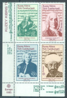 TURKISH CYPRUS 1985 - Michel Nr. 166/169 CP - MNH ** - EUROPA/CEPT - European Year Of Music - Ungebraucht