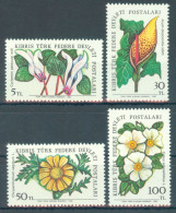 TURKISH CYPRUS 1982 - Michel Nr. 110/113 - MNH ** - Flora - Field Flowers - Neufs