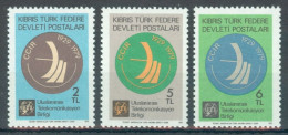 TURKISH CYPRUS 1979 - Michel Nr. 74/76 - MNH ** - ITU / CCIR - Radio Service - Neufs