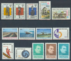 TURKISH CYPRUS 1978 - Michel Nr. 52/65 - MNH ** - YEARSET - Unused Stamps