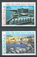 TURKISH CYPRUS 1977 - Michel Nr. 41/42 - MNH ** - EUROPA/CEPT: Landscapes - Ungebraucht