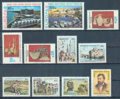 TURKISH CYPRUS 1977 - Michel Nr. 41/51 - MNH ** - YEARSET  - Unused Stamps