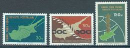 TURKISH CYPRUS 1975 - Michel Nr. 20/22 - MNH ** - Peace On Cyprus - Unused Stamps