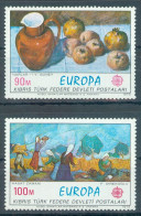 TURKISH CYPRUS 1975 - Michel Nr. 23/24 - MNH ** - Art / Paintings - Unused Stamps