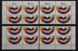 Deutschland (BRD), MiNr. 1002 Viererblock Alle 4 Ecken FN 2, Postfrisch - Sonstige & Ohne Zuordnung