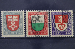 Schweiz, MiNr. 149-151, Gestempelt - Neufs