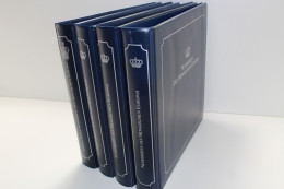 Borek, 4 Blaue Ringbinder Mit Aufdruck "Numisbriefe Der Monarchen Europas" - Other & Unclassified