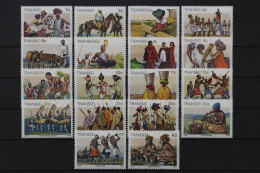 Transkei, MiNr. 137-154, Postfrisch - Transkei