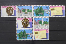 Schweiz, MiNr. 1427-1430, 4 Zd-Kombinationen, Postfrisch - Unused Stamps