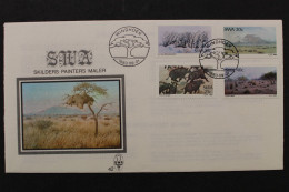 Südwestafrika, MiNr. 541-544, FDC - Namibia (1990- ...)