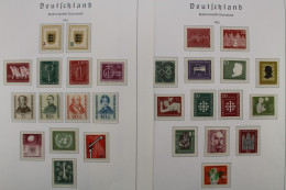 Deutschland 1955-2000, Postfrische Sammlung In Leuchtturm-Vordrucken - Sammlungen
