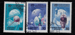 RUSSIA 1987 SCOTT #5545-5547   USED - Usados