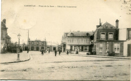 CARENTAN  - PLACE De La GARE - HÔTEL Du COMMERCE - - Carentan